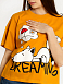 Футболка Oversize Горчичный арт. к1242г